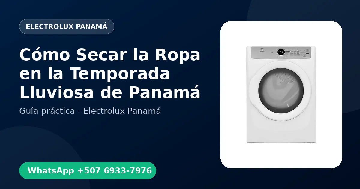 Cómo Secar la Ropa en la Temporada Lluviosa de Panamá
