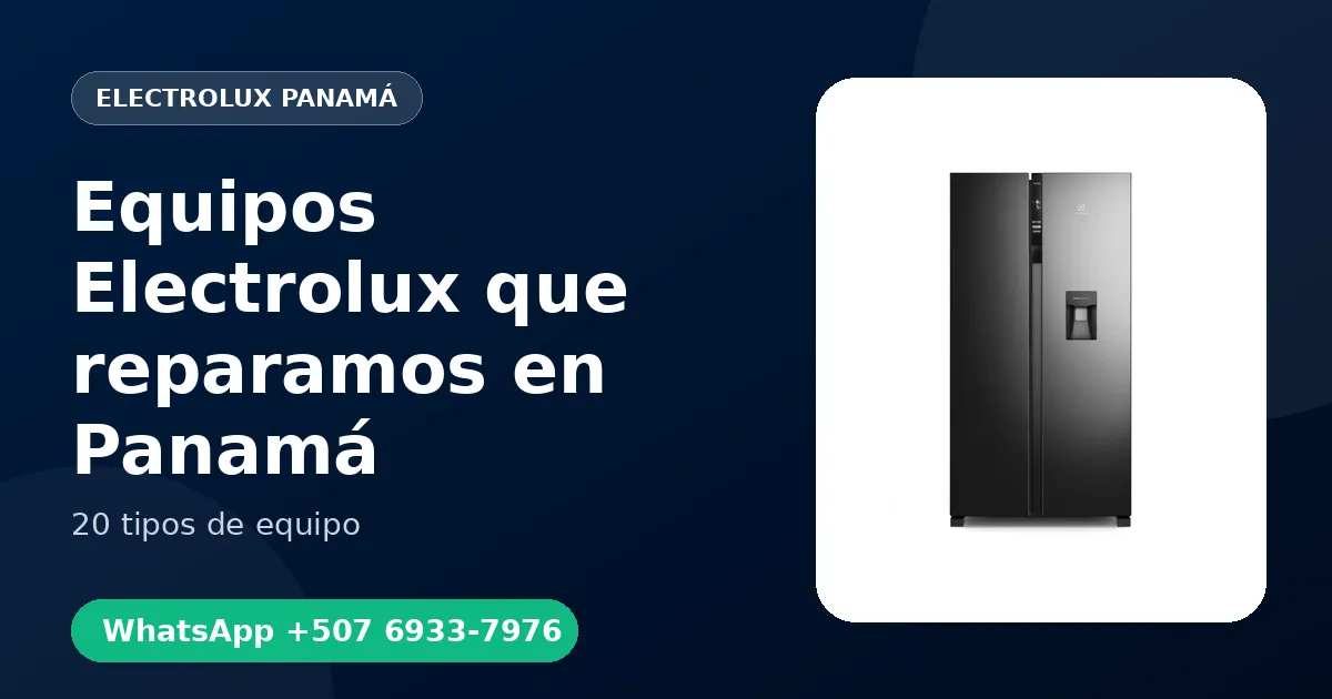 Equipos Electrolux