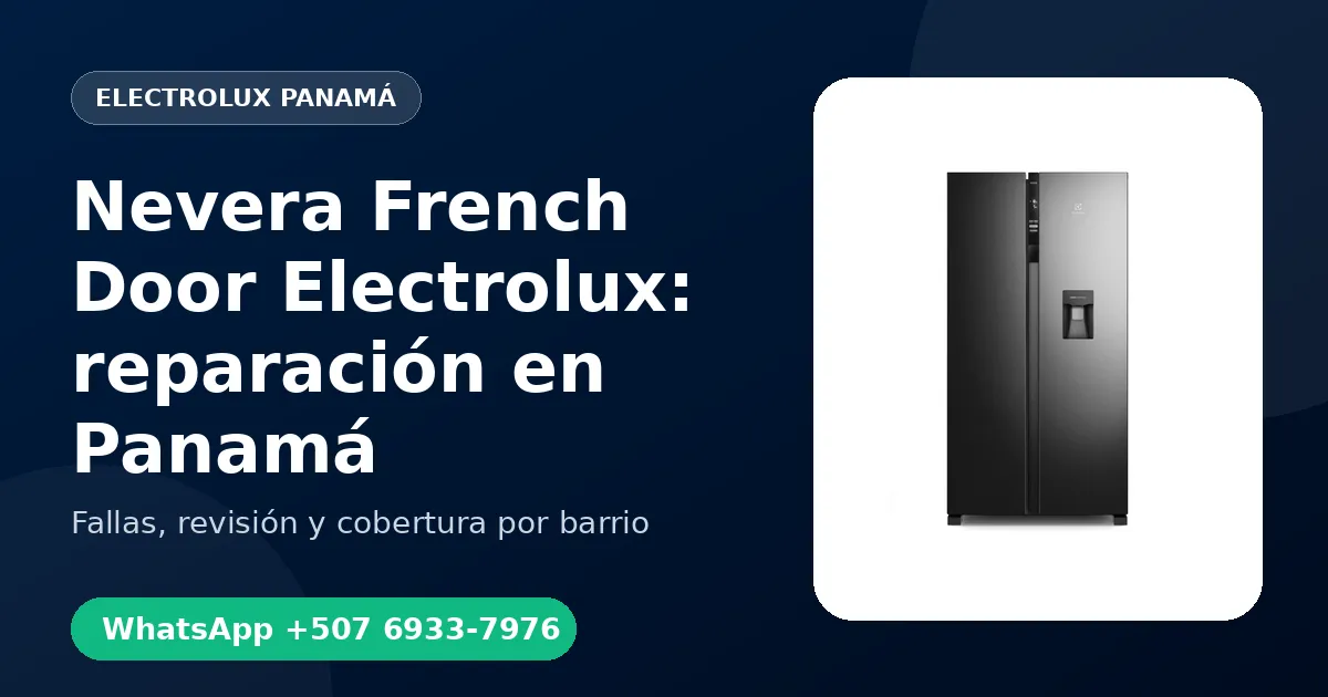 Nevera French Door Electrolux en Colón